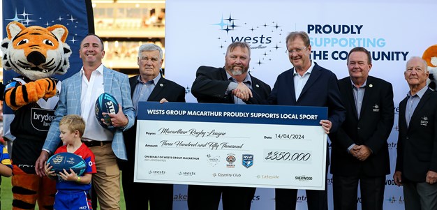 NSWRL and Wests Group Macarthur announce $350k funding package