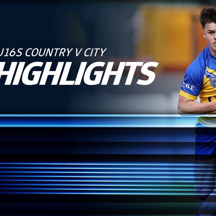 NSWRL TV Highlights | U16s Men's Country v City