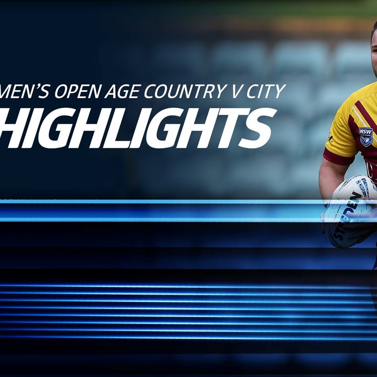 NSWRL TV Highlights | CABE Men's Open Age Country v City