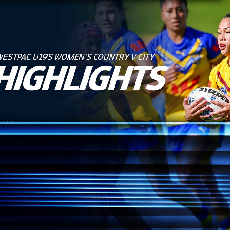NSWRL TV Highlights | Westpac U19s Women's Country v City