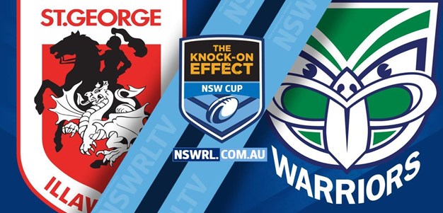 NSWRL TV Highlights | NSW Cup - Dragons v Warriors Round Seven