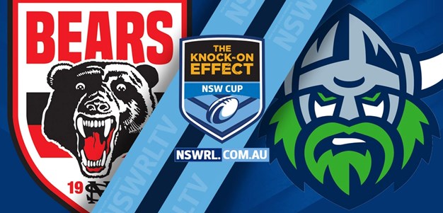 NSWRL TV Highlights | NSW Cup Bears v Raiders - Round Seven