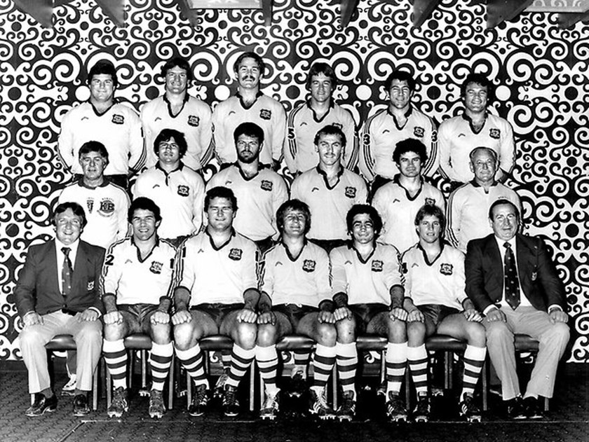 The NSW team named for the first State of Origin game in 1980, captained by Tom Raudonikis.