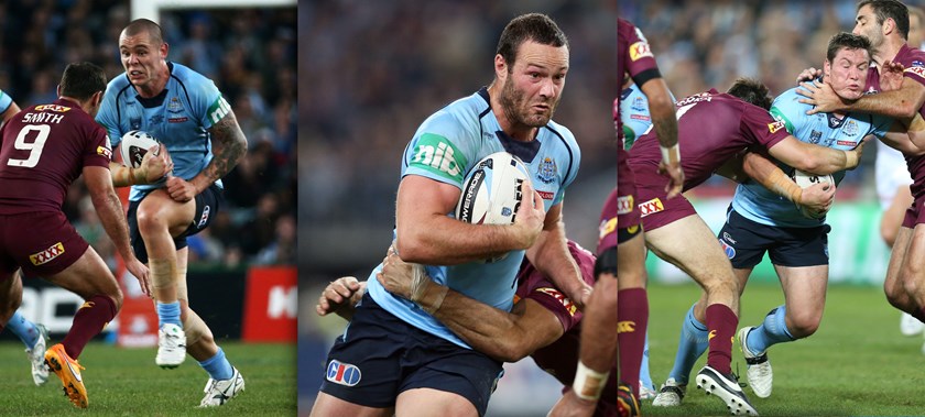 David Klemmer (left) and Josh Jackson (right) both debuted for NSW in 2015, while eventual captain Boyd Cordner (middle) returned.