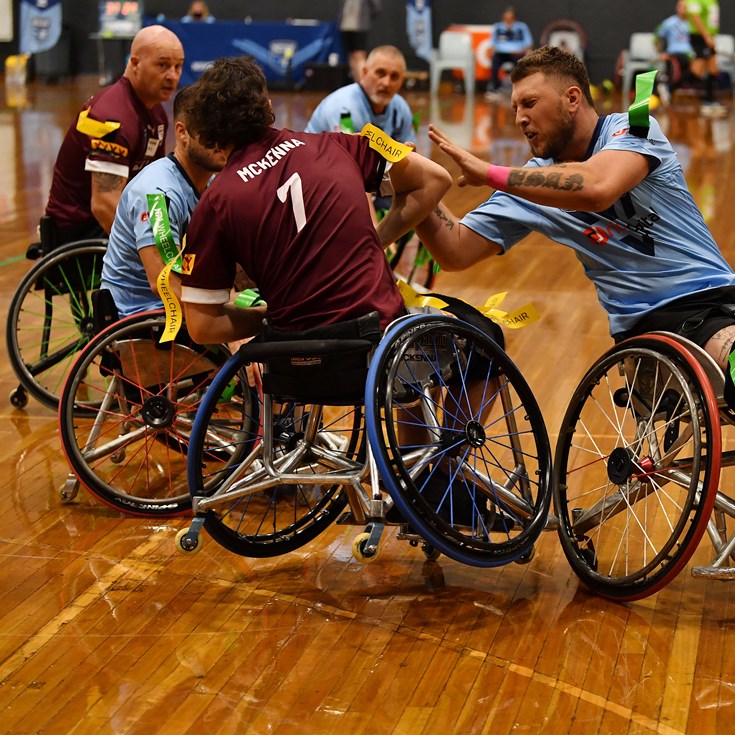 Blues name team for Wheelchair State of Origin clash