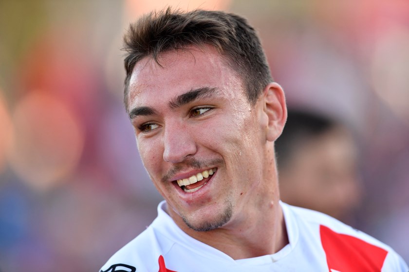 Reece Robson made his NRL debut in Round 9 of the Telstra Premiership, versus the Melbourne Storm at AAMI Park