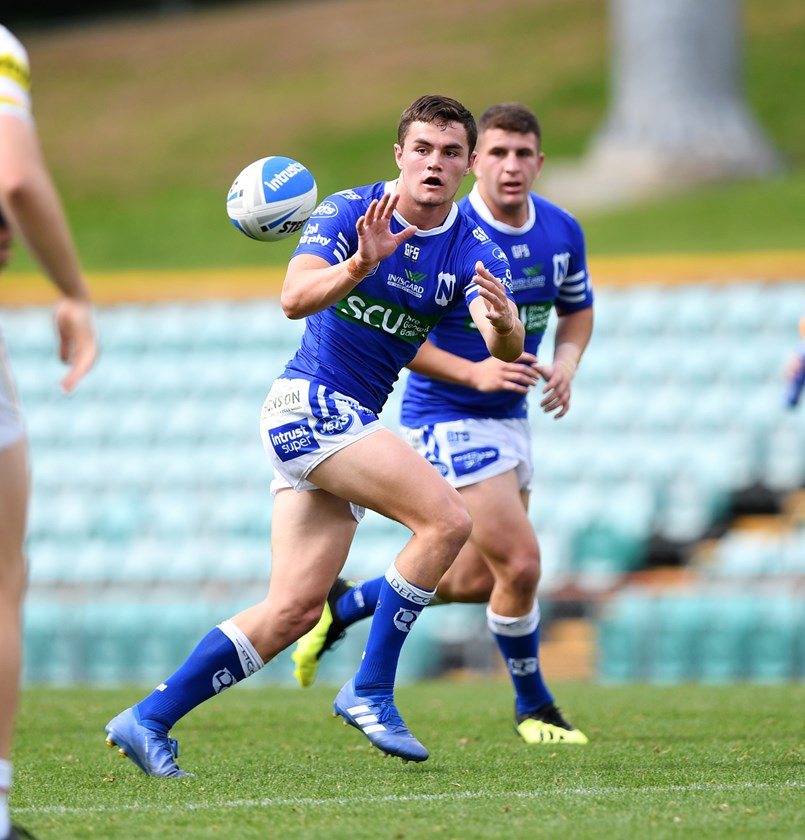 Kyle Flanagan playing for the Newtown Jets. Photo: Gregg Porteous

