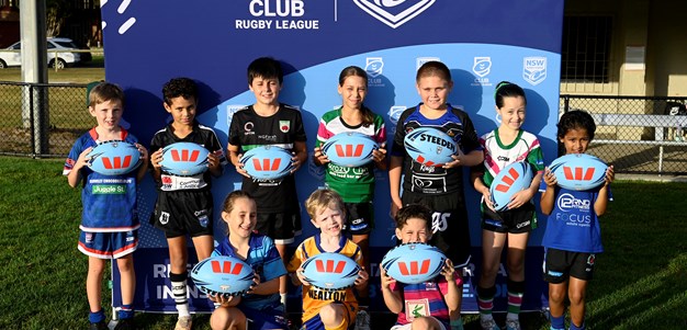 Blues stars help promote 2024 NSWRL season sign ups