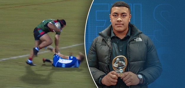Parra junior goes viral with insane try