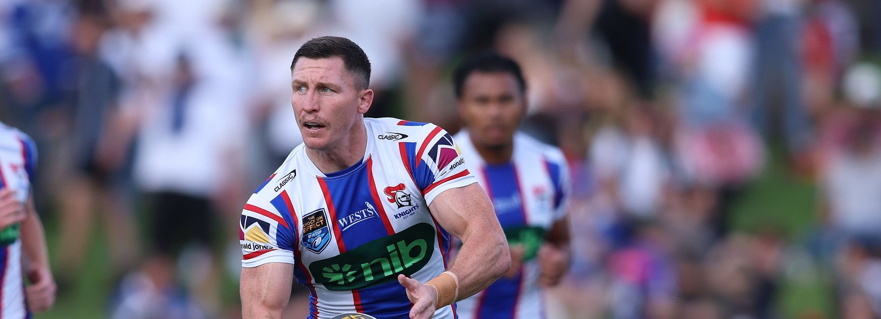 Knights withstand late fightback for win over Storm