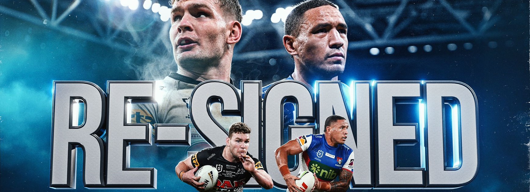 True Blues sign extensions with their clubs