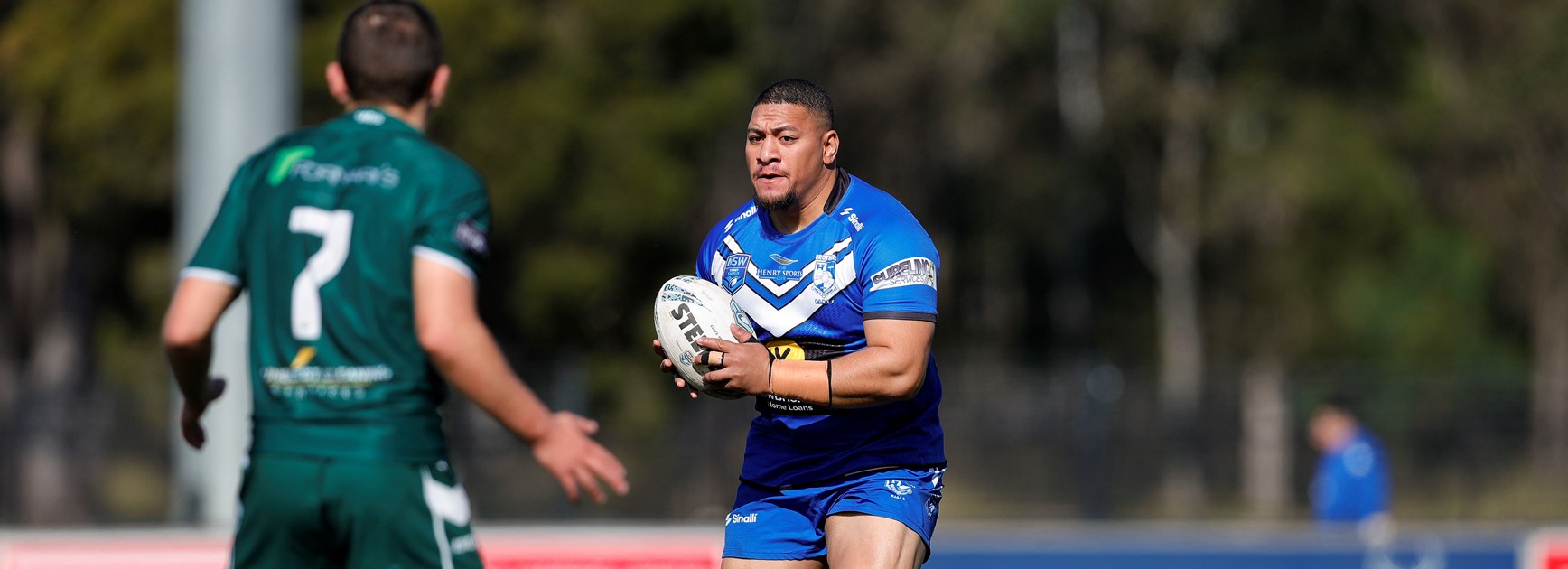 The True Blue inspiring Nasio for Penrith Brothers' 2023 campaign