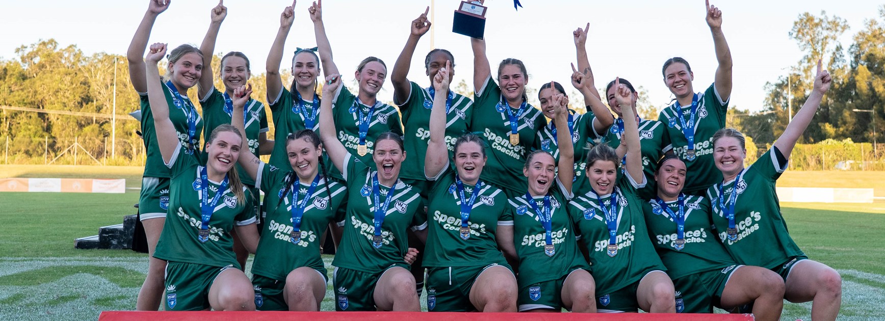 Rams blitz Titans to secure Country Champs three-peat