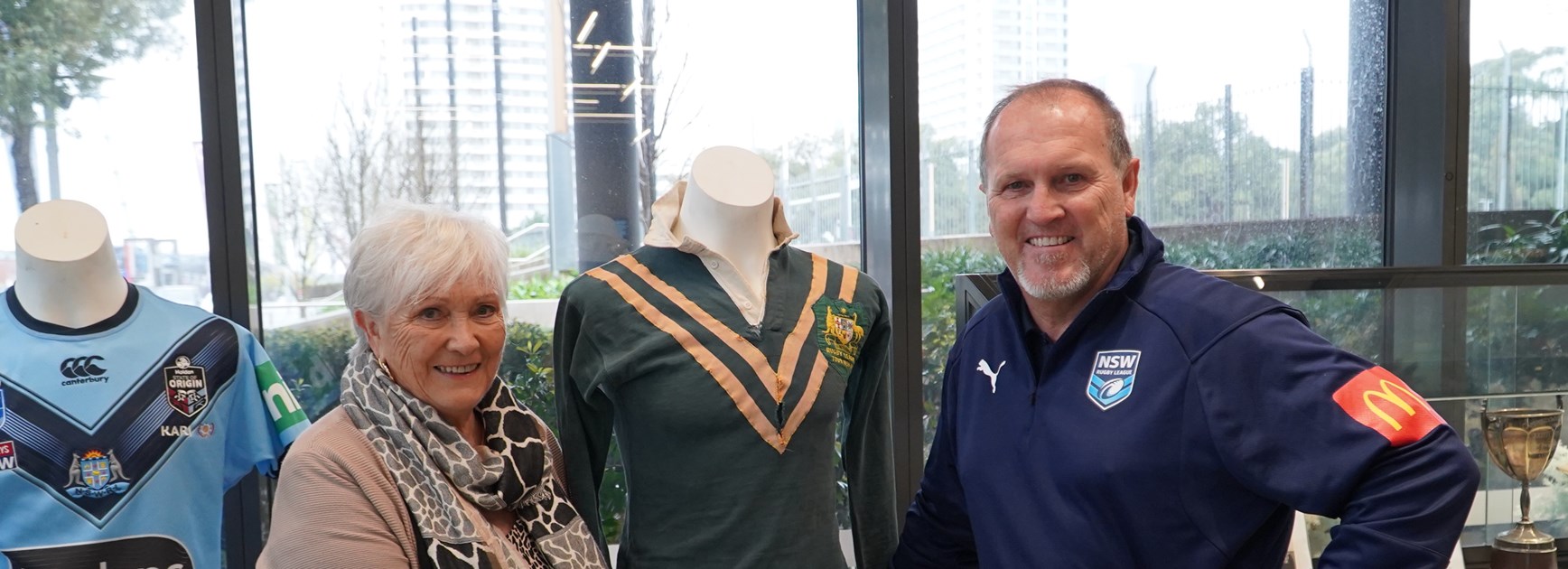 Raper's treasured jersey finds 'home' 63 years on