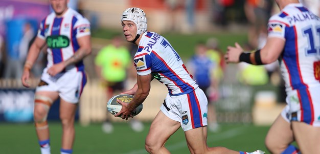 Knights power past Rabbitohs to cement top two spot