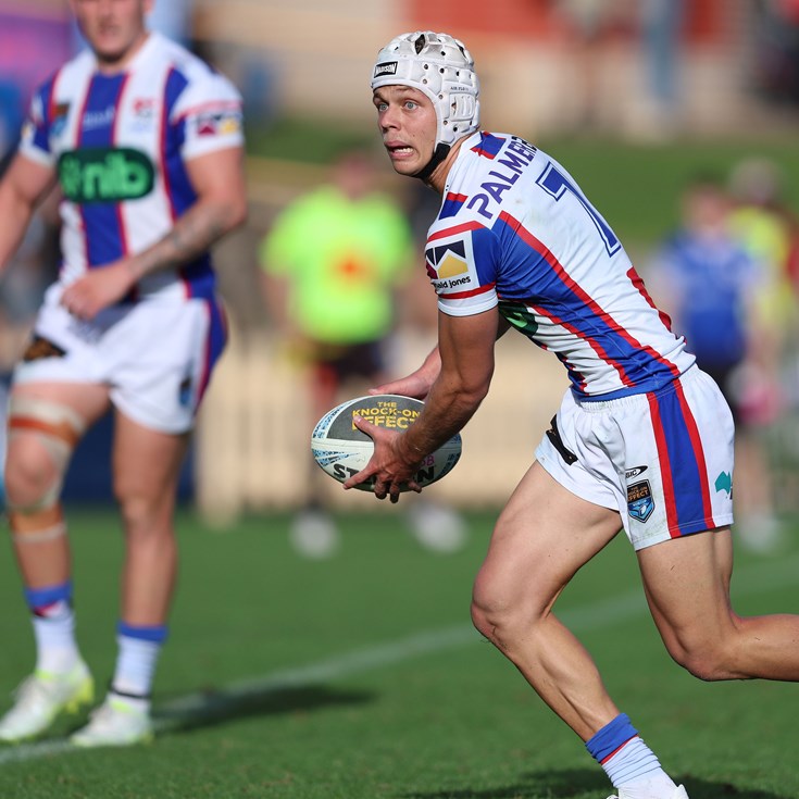 Knights power past Rabbitohs to cement top two spot