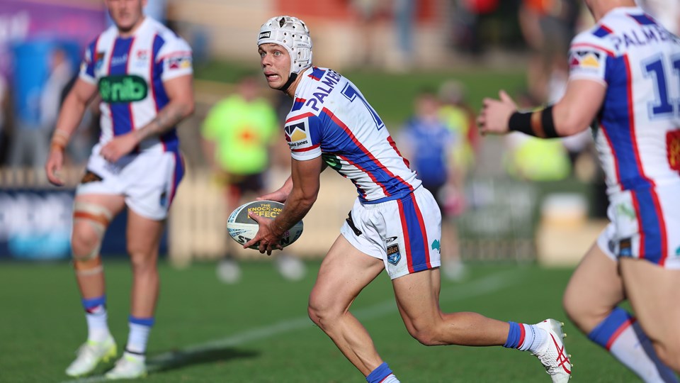Knights power past Rabbitohs to cement top two spot