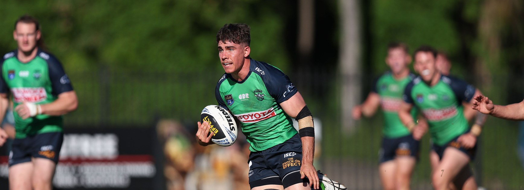 A dominant Raiders display at Lidcombe Oval.