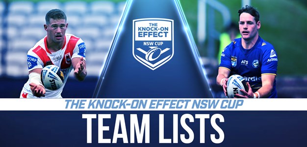 Team List Tuesday | The Knock-On Effect NSW Cup - Round Six