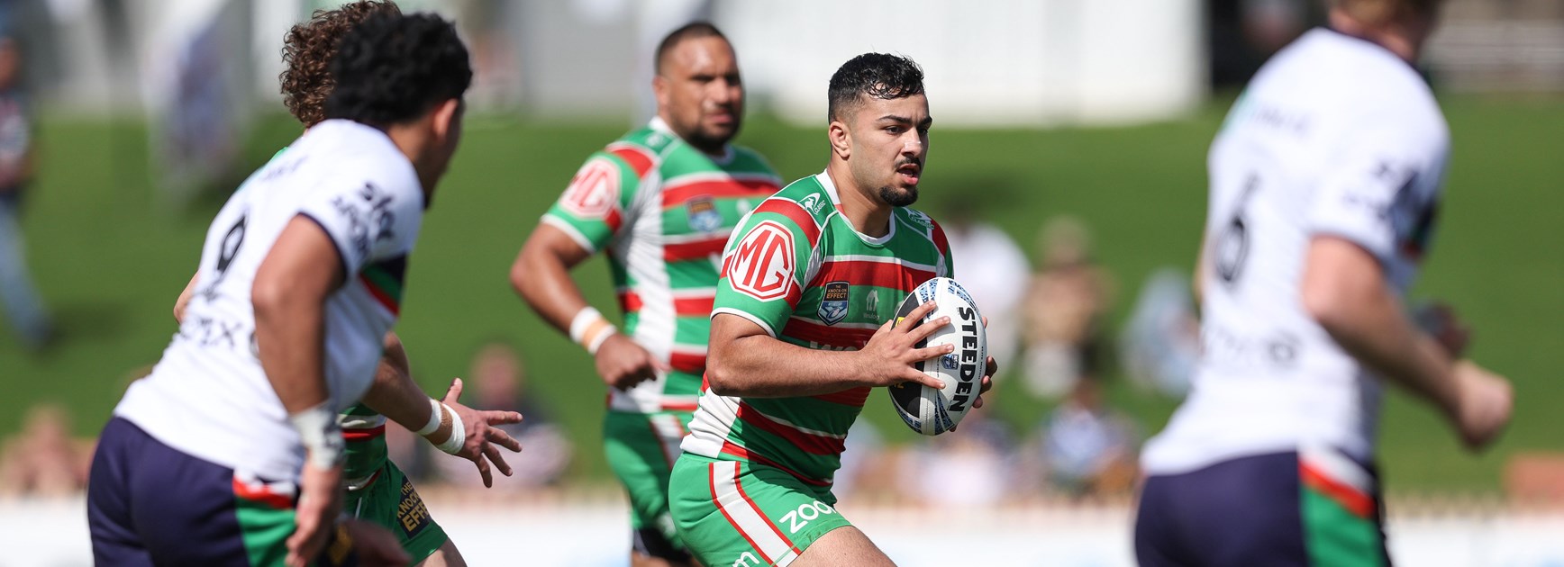 Rabbitohs prevail over Warriors to set up Bears showdown