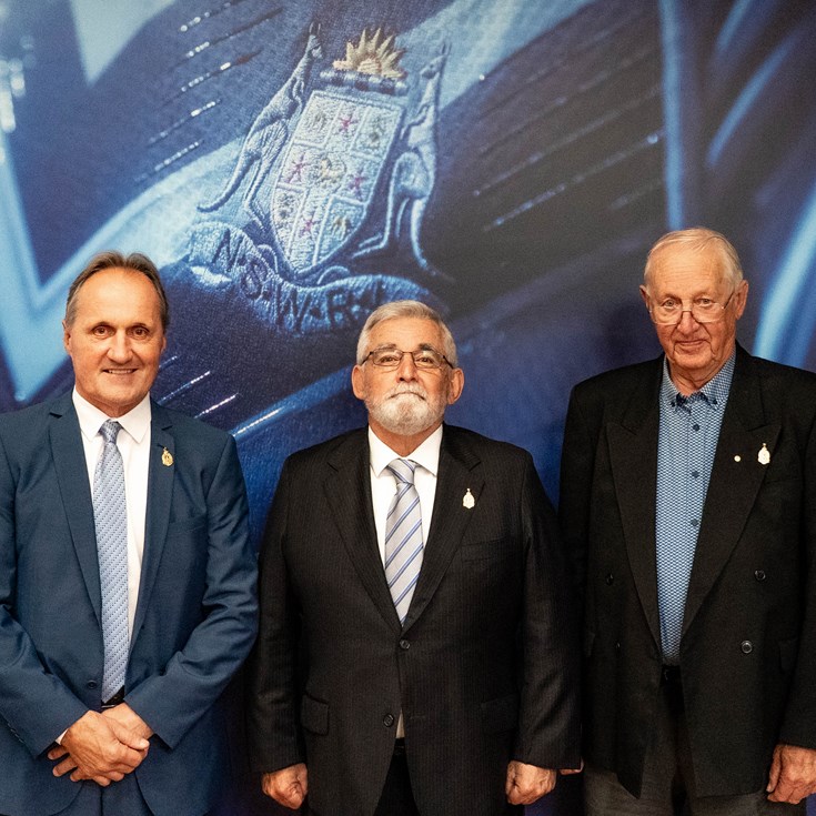 NSWRL inducts three Life Members at AGM