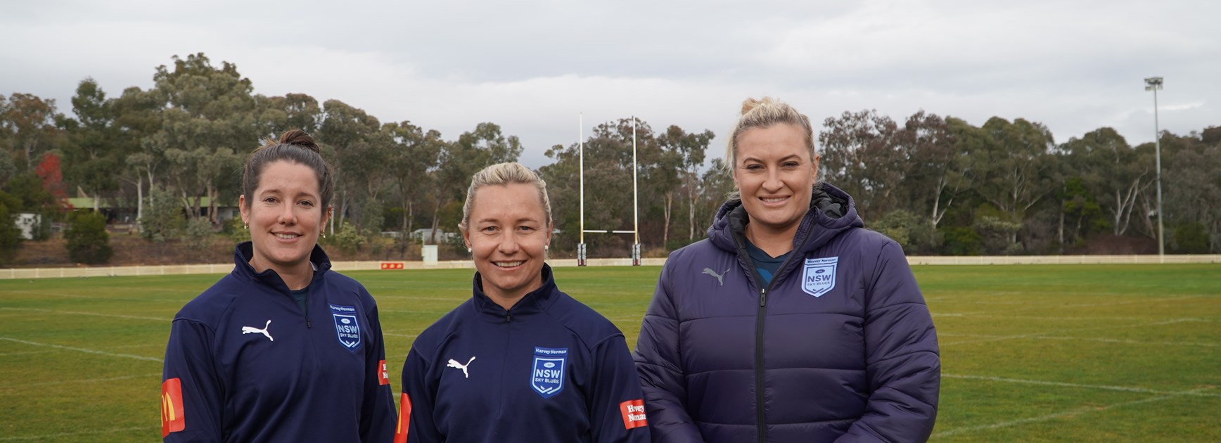 NSW Sky Blues make history with three female Origin coaches