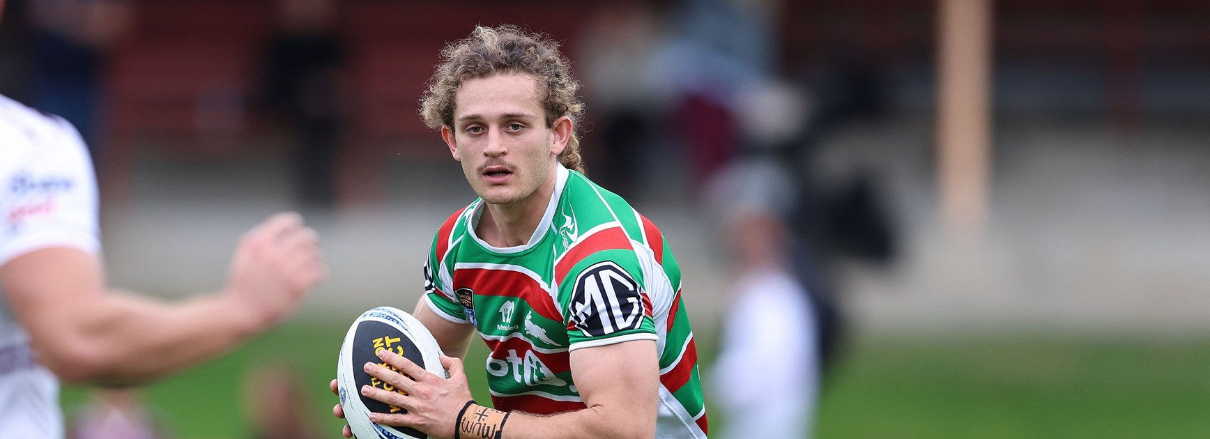 Mazzone scores four as Rabbitohs beat spirited Sea Eagles