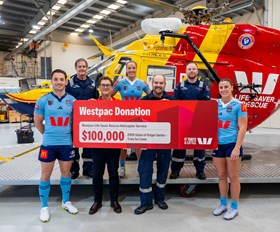 Westpac NSW Blues help power lifesaving rescue missions across NSW
