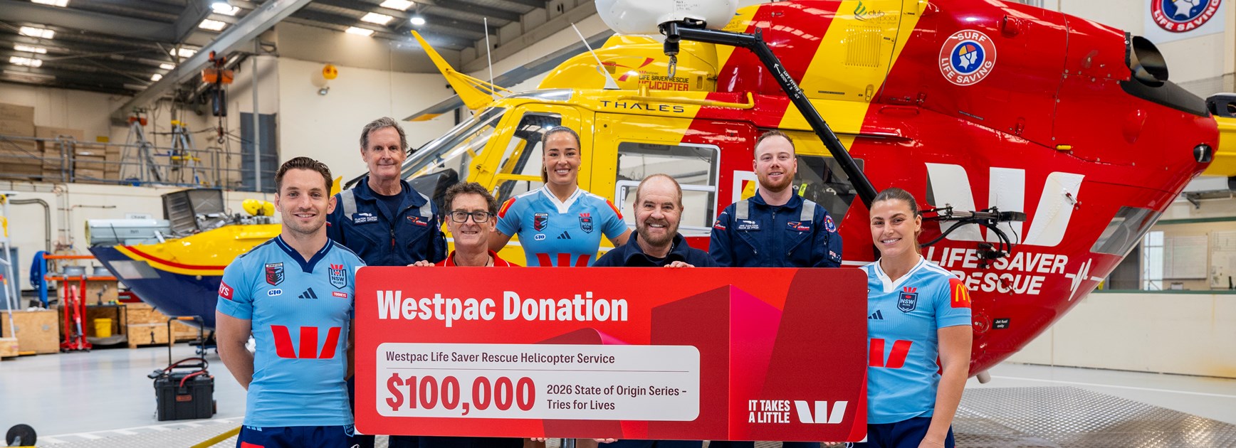 Westpac NSW Blues help power lifesaving rescue missions across NSW