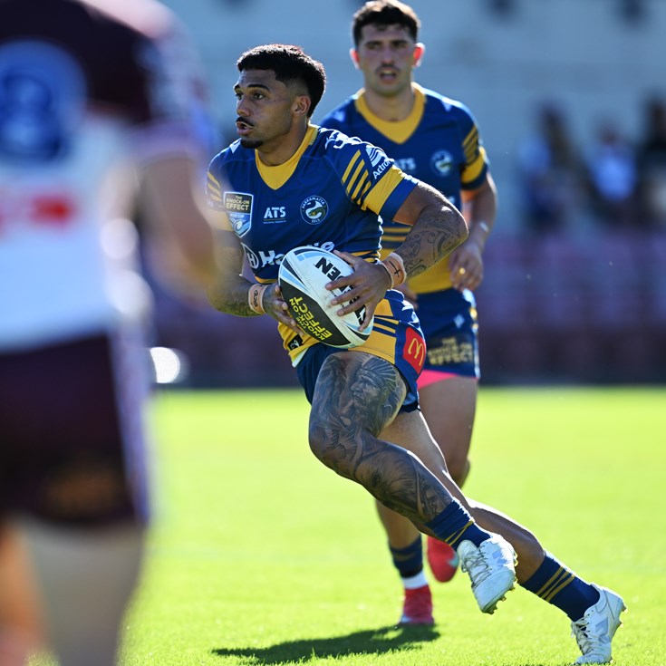 Eels produce hard-fought victory in second win of the season