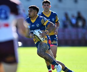 Eels produce hard-fought victory in second win of the season