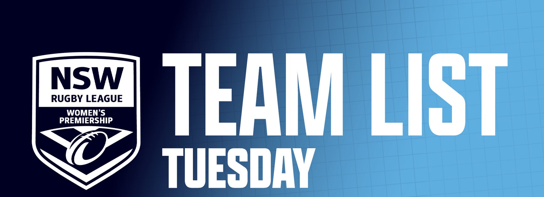 Team List Tuesday | NSW Women's Premiership Round One