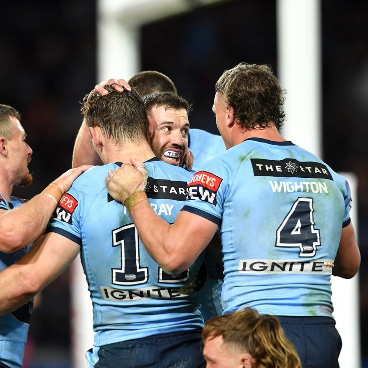 Blues fall short in Series opener