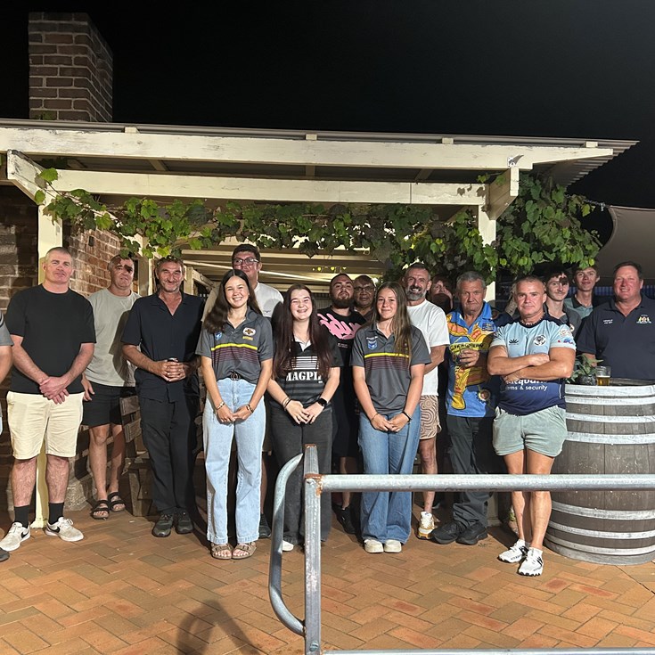 Badger and Ryan educate Castlereagh League Referees in pre-season camp