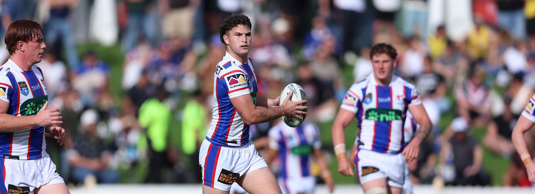 Knights Spoil the Jets party at Henson Park
