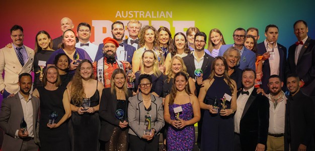 Back-to-back Gold Status for NSWRL at Pride in Sport Awards