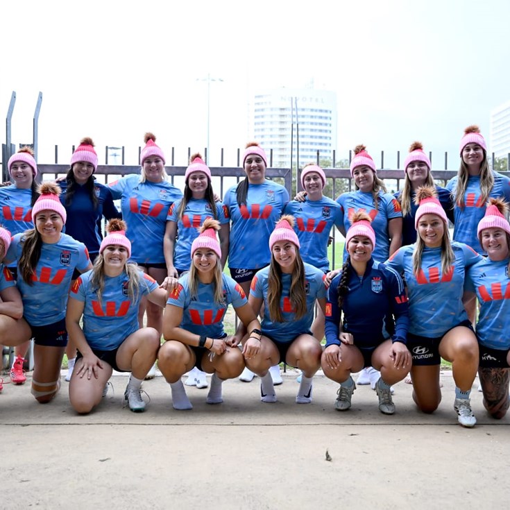 Mark Hughes celebrates 10th Beanies for Brain Cancer Round