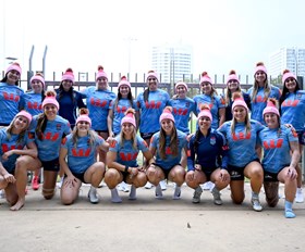 Mark Hughes celebrates 10th Beanies for Brain Cancer Round