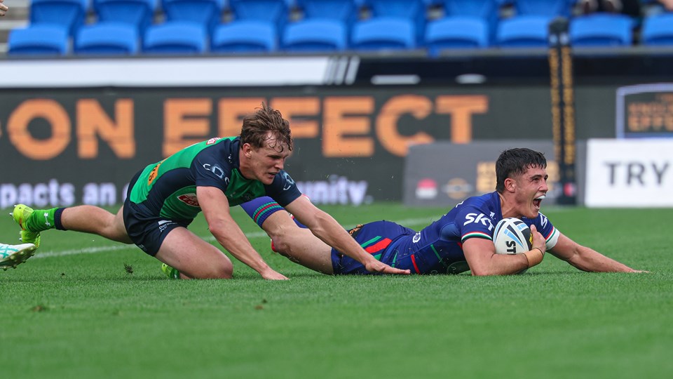 Young guns fire as Warriors down Raiders