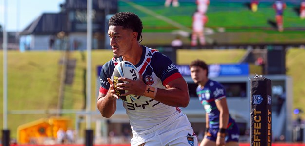 Flying first half sees Roosters to dominant win
