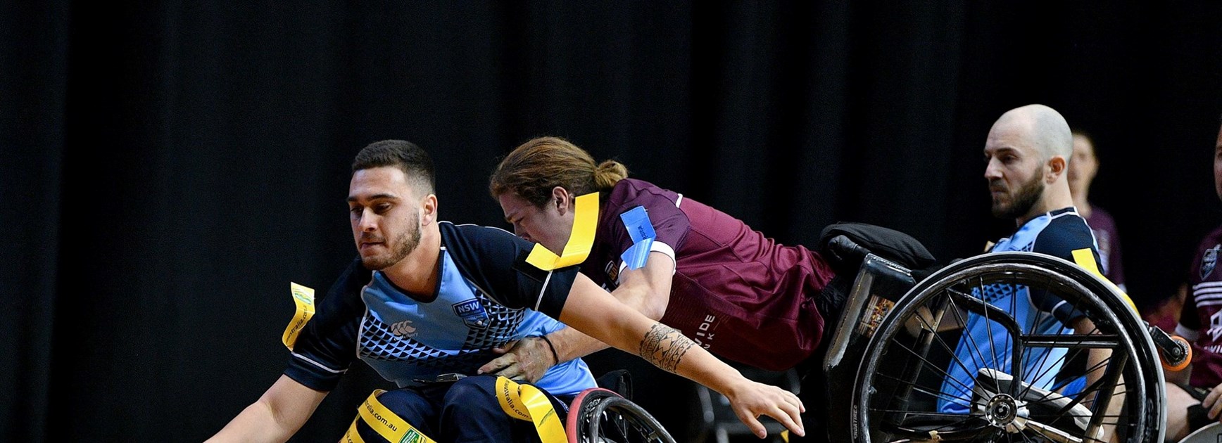 NSW Blues Wheelchair  RL team are fit and firing