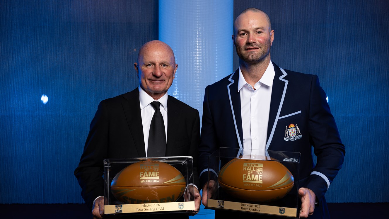 Boyd Cordner inducted into the NSWRL Hall of Fame