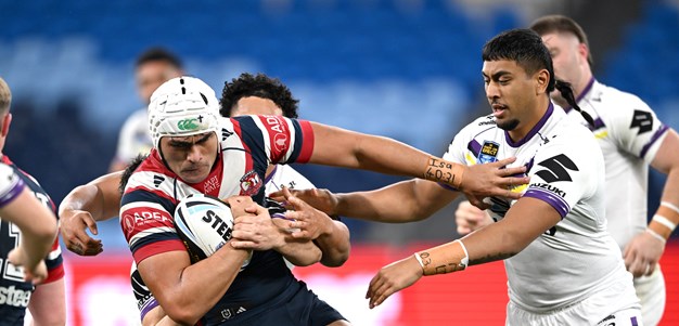 Roosters hold off spirited Storm fightback to stay in finals hunt