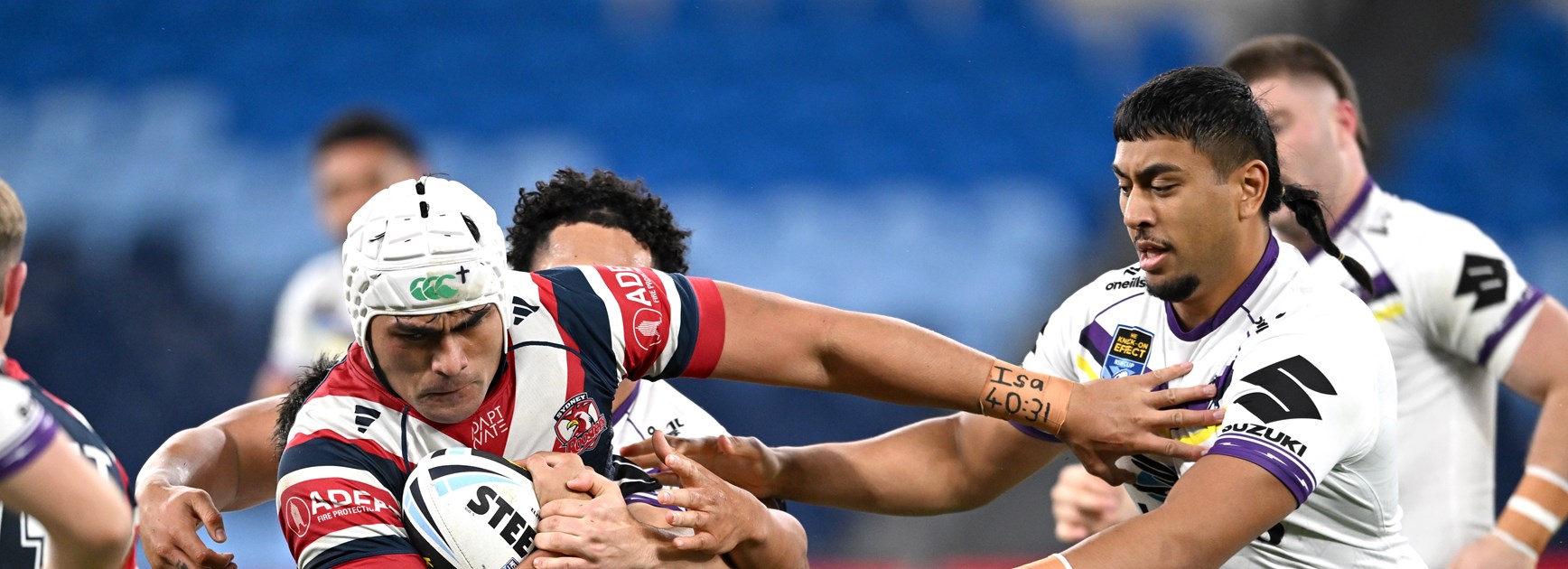 Roosters hold off spirited Storm fightback to stay in finals hunt