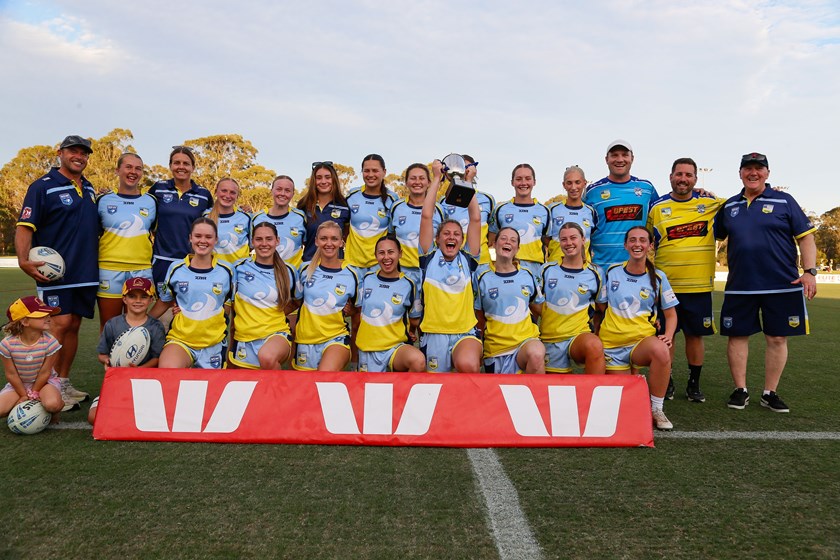 2025 Open Age Women's Westpac Blues League Tag Champions, Rugby League Central Coast.