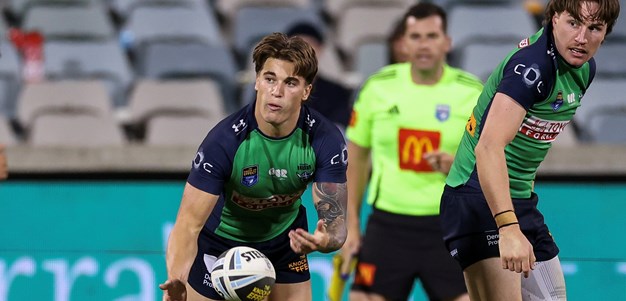 Raiders storm to victory after half-time deadlock