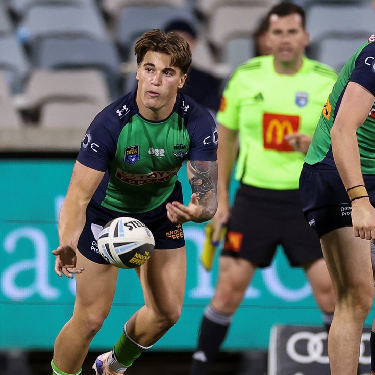 Raiders storm to victory after half-time deadlock