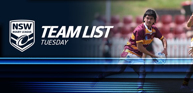 Team List Tuesday | Junior Reps Round Two