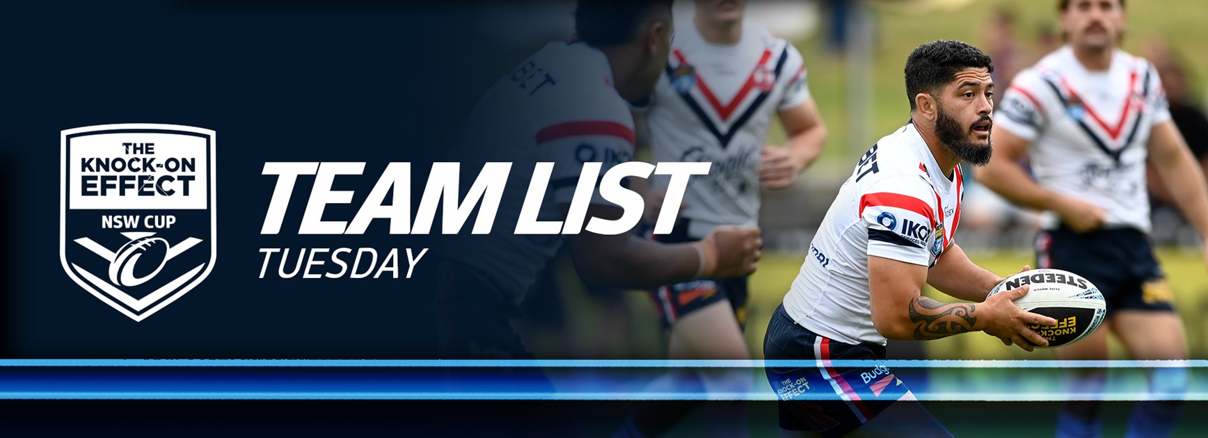 Team List Tuesday | The Knock-On Effect NSW Cup - Round Three