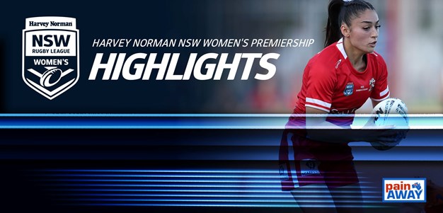 NSWRL TV Highlights | Harvey Norman NSW Women's Premiership - Round Nine